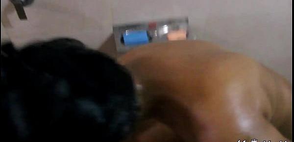  Mona Indian Bhabhi Taking Shower Sucking Her Cock In Shower